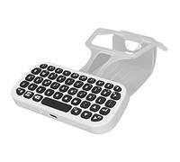 Septpenta Clavier sans Fil pour Manette PS5, Combinant Clavier Bluetooth avec Manette, avec Clip, Câble de Charge, Indicateur LED, Chatpad Bluetooth sans Fil pour Chat en Direct de Jeu