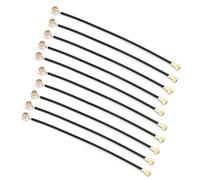 Septpenta Connecteur à Broches 10 Pièces, Connexion Parfaite de L'antenne à Distance à La Carte Mini PCI, Câble Ipex 4 Mh4 Gen4 UFL Femelle vers Ipex 1 pour Ax200/9260/8265/8260/7260/7265/3160