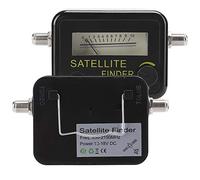 Septpenta Détecteur de Signaux Satellite, avec Connecteur LNB vers REC et Contrôle de Niveau DB, Détecteur de Signal Satellite Portable pour Localiser et Régler L'antenne Satellite
