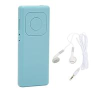 Septpenta Lecteur MP3, Carte Mémoire 64G Léger sans Perte de Musique Décodage sans Perte Petit Lecteur de Musique Portable, Signal Stable Qualité Sonore Merveilleuse pour Les Étudiants Voyage(Bleu)