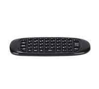Septpenta Mini Clavier Et Souris 2,4 G, Clavier sans Fil 2,4 G 3 en 1, Mode Veille Automatique, Télécommande sans Direction à 360°, pour PC, Smart TV, HTPC, Android TV Box, Etc.
