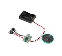 Septpenta Module de Voeux 4 Minutes, Enregistreur Vocal Intégré, 4 MB, 3 Piles AAA, Haut-Parleur Environnemental 16 Ω 0,25 W, Pour Cartes de Noël, Coffrets Cadeaux, Jouets pour Enfants