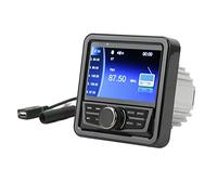 Septpenta Récepteur Stéréo Marin Bluetooth, Compatible avec OS, Android, Windows et Divers APP, Anti Interférence, Système de Réception Radio Étanche 12V pour Tableau de Bord de Bateau