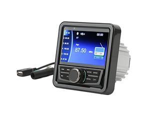 Septpenta Récepteur Stéréo Marin Bluetooth, Compatible avec OS, Android, Windows et Divers APP, Anti Interférence, Système de Réception Radio Étanche 12V pour Tableau de Bord de Bateau