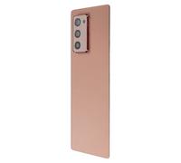 Septpenta Remplacement du Couvercle en Verre Arrière pour Z Fold 2 5G F916, Couvercle en Verre Arrière du Téléphone avec Kit de Réparation Complet, Facile à Profiter du Bricolage(Brun)