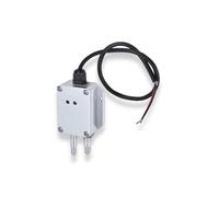 Septpenta Transmetteur de Pression d'air 24VDC, Turbocompresseur Différentielle 0 à 3Kpa, Capteur de Pression Différentielle de Haute Précision pour L'alimentation en Gaz de Chaudière