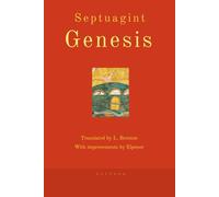 Septuagint Genesis: The Greek Old Testament in English
