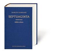 A. Rahlfs – Septuaginta – L'Ancien Testament en grec