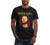 Sepu*ltura T-Shirt pour Homme Youth Garçon Tshirt à Manches Courtes Col Rond en Coton Chemises T Shirt Casual Merch Tops Tees