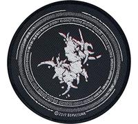 Sepultura Binary Circular Patch noir/blanc
