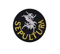 Sepultura Metal Band_1 Écusson Patch en fer brodé sur accessoire