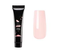 SEQ Poly Extension Gel SUMMER BLUSH Gel d'amélioration des ongles pour débutants et professionnels, renforcement des ongles, gel de construction nude, manucure française, design tendance pour nail