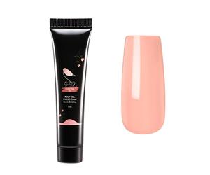 SEQ Poly Extension Gel Sweet BLISS Gel Renforcement des Ongles pour Débutants et Professionnels Nail Art Salon Renforcement des Ongles Nail Builder Naked Manucure French Design Tendance