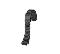 SEQLTWFC Bracelet de montre carré en acier inoxydable for homme, compatible avec Casio Ae1200 Ae1300 A158 A-159 A169 A168 F91 Ae-1200(Svart)