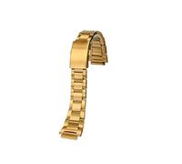 SEQLTWFC Bracelet de montre carré en acier inoxydable for homme, compatible avec Casio Ae1200 Ae1300 A158 A-159 A169 A168 F91 Ae-1200(Gold)