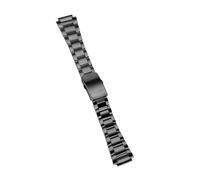 SEQLTWFC Bracelet de montre en acier inoxydable compatible avec Casio WS-1600 WS-1700 WS-1400H WS-1300 WS-1500, bracelet en métal massif for homme, accessoires de 18 mm(Svart)