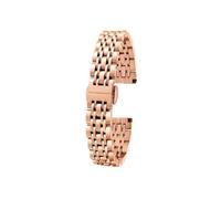 SEQLTWFC Bracelet de montre en acier inoxydable for Huawei GT4 41 mm Watch3, for femmes et hommes, compatible avec Honor GT2pro, GT3 42 mm, GT3pro, bracelet en métal massif(Rose Gold,20mm width)