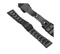 SEQLTWFC Bracelet de montre en acier inoxydable massif compatible avec Casio PROTREK PRW-6600 PRG-600YB PRG-650, 23 mm et 24 mm, for homme(Svart,24mm width)