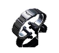 SEQLTWFC Bracelet de montre en acier inoxydable modifié for homme Casio 5635 GRB200 GR-B200, accessoire de montre(3114 Black)