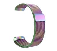 SEQLTWFC Bracelet milanais magnétique 20/22 mm, compatible avec Samsung Galaxy Watch 7, 6, 5, 4, 40, 44 mm, Gear S3, bracelet en acier inoxydable, compatible avec Huawei 4 GT3(Color,20MM)