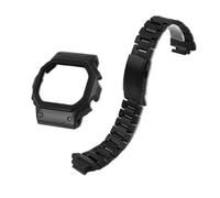 SEQLTWFC Compatible avec Casio Watch DW-5600 GW-B5600 GW-M5610 Mod Kit Boîtier en titane + bracelet compatible avec 5600 5610 lunette en métal avec outils, For DW-5600, Acétate, Pas de gemme