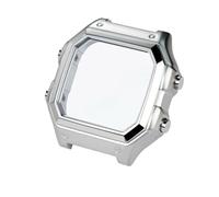 SEQLTWFC Compatible avec la montre Casio AE1200, boîtier entièrement en acier inoxydable 304, lunette et verre avec joint d'étanchéité AE-1200WH 3299 | Mise à niveau de la montre(Silver case)