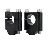 SEQLTWFC Compatible avec les rehausseurs de guidon de 22 mm - Compatibles avec TRX 450R TRX 700XX Kawasaki Brute Force/Prairie Yamaha Raptor 250 (noir rehausseur 30 mm)