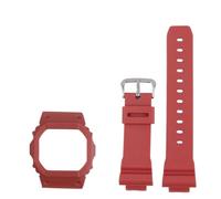 SEQLTWFC DW5600 Bracelet en caoutchouc + étui de protection compatible avec Casio DW-5600 5610 GW-M5610 GW-B5600 pour homme, For 5600 Series, Acétate, Pas de gemme