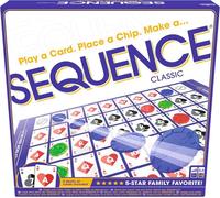 Sequence-Jeux De Société Famille Et Enfants Dès 7 Ans-Alignez 5 Pions Pour Faire Une Séquence-Jeu De Stratégie Divertissant