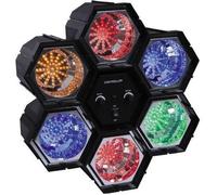 Séquenceur de lumière - IBIZA LIGHT - IBIZA - 6 modules x47 LED - Multicolore - Microphone intégré, réglage de vitesse