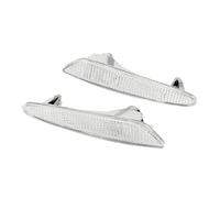Sequentiel Dynamiques LED Pour Benz Pour Classe E 211 Feu Clignotant Gauche Droit Feu De Position Dans Le Pare-chocs Clignotant Feu Extérieur De Voiture Clignotant Indicateur(White(a pair))