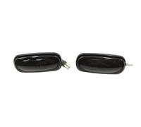 Sequentiel Dynamiques LED pour Land pour Rover pour Discovery 2 1999-2004 pour Defender pour Freelander 1 Feu Position Latéral LED À Eau Qui Coule Dynamique Clignotants LED(Smoke Shell)