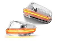 Sequentiel Dynamiques LED Pour VW Pour Crafter 2006-2021 2016 2017 2018 2019 2020 2 PIÈCES LED Dynamique Rétroviseur Latéral Clignotant Clignotant Lampe Clignotant Indicateur(Argent)