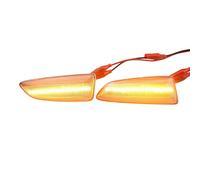 séquentiel répétiteur lampe Feux De Position Latéraux Dynamiques Clignotants Intégrés Répétiteurs Latéraux Compatible Avec Opel Pour Astra J 2009-2015(White)