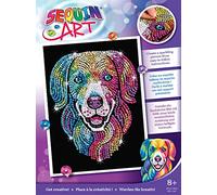 Sequin Art HARLEQUIN HOUND Labrador Retriever Craft Kit
