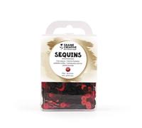 Sequin Plat Rouge 3