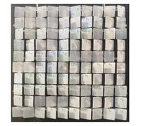 Sequin Shimmer Wall Lot de 5000 Paillettes Scintillantes for décoration Murale Mariage, Effet Miroir Turquoise Scintillant(Laser White)