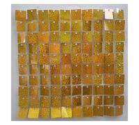 Sequin Shimmer Wall Lot de 5000 Paillettes Scintillantes for décoration Murale Mariage, Effet Miroir Turquoise Scintillant(Laser Gold)