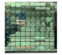 Sequin Shimmer Wall Lot de 5000 Paillettes Scintillantes for décoration Murale Mariage, Effet Miroir Turquoise Scintillant(Light Green)