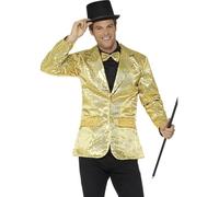 Sequin Veste Adultes Été Camp Déguisement Star Sequin Costume Hommes Femme