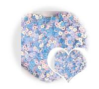Sequin Vêtements faits à la main avec du cristal de perles | Pièce brillante perforée circulaire en PVC de 2 à 4 mm(Color 3,3.0mm 3000pcs)