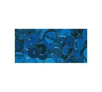 Sequins - Bleu Foncé - Ø 6 Mm - Lisses - Boîte 6 G - Lavable - Rayher