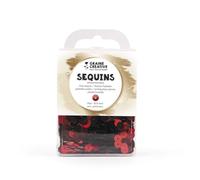 Sequins plats 'Graine Créative' Rouge env. 4000 pcs