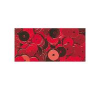 Sequins Rouge ? 6 Mm Lisses Boite 6 G Lavable - Rayher