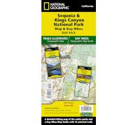 Sequoia and Kings Canyon Day Hikes and National Parks Map [Map Pack Bundle] (National Geographic Trails Illustrated Map)