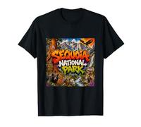 Sequoia National Park Californie CA T-Shirt Graphique avec Valeur