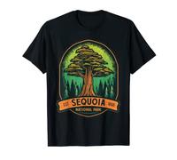 Sequoia National Park Chemise rétro Motif arbre géant T-Shirt