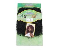 Ser Mulher MAXINE - Extensions synthétiques de cheveux bouclés pour Crochet Braids - 35 cm, 285 grammes (2 Noir Naturel)