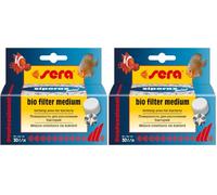 Sera - 0685 Siporax Mini - Materiau filtrant Professionnel Haute Performance, en Particulier pour Les Petits Aquariums (Lot de 2)