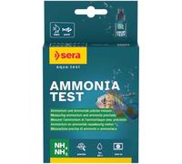 sera Ammonia Test 15ml | Ammonium (NH4) et Ammoniac (NH3) pour Aquarium | Analyse Précise de la Qualité de l’Eau et du Cycle de l’Azote | Kit avec Éprouvette, Seringue et Fiche d’Évaluation | 60 Tests